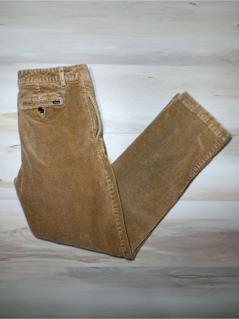 Polo Ralph Lauren Corduroy Pants Youth Boy No Tag *READ* Tan Beige Casual School